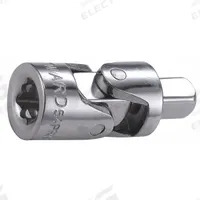 WESTWARD Universal Joint: 1/4 in Input Drive Size, 1/4 in Output Drive Size, Square, Chrome (MPN 54PR13). Key specifications — attr1205012: Chrome; attr1205008: WESTWARD; attr1205010: Square; attr1205013: Locking Not Included.