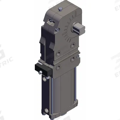 SMC Power Clamp Cylinder: 63 mm Bore Dia, Aluminum, CKZ5N, NPT, Turck - Power Clamp Cylinders