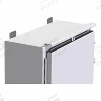 HAMMOND Drip Shield Kit: Protects Door from Dripping Water and Settling Dust, Steel (MPN DK12GY). Key specifications — Finish: Painted; Brand: HAMMOND; Accessory Type: Drip Shield Kit; Application: Protects Door from Dripping Water and Settling Dust; Features: Designed Not to Interfere with Door Clamps; Material: Steel.