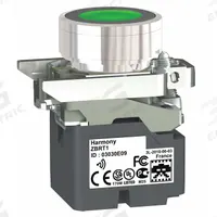 SCHNEIDER ELECTRIC Wireless Push Button Transmitter: 22 mm Panel Mounting Size, XB4R (MPN ZB4RTA3). Key specifications — attr207014: ZB4RTA3; attr1020909: Momentary; attr1020910: Transmitter; attr1020912: Green; attr1020913: Metal; attr1020918: None; attr1020930: Non-Illuminated; attr1020931: Metal.