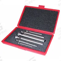 CLEVELAND Spotting and Centering Drill Set: 6 Pc, 1/4 in to 1 in, 120°, High Speed Steel (MPN C24194). Key specifications — attr1301272: CLEVELAND.