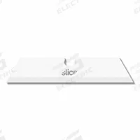 SLICE Safety Blade: 2 1/2 in Blade Lg, 15/32 in Blade Wd, 0.051 in Blade Thick, Ceramic (MPN 10528). Key specifications — attr307708: 54ZW62; attr307711: Ceramic; attr307707: No; attr324888: SLICE.