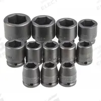 PROTO Impact Socket Set: 3/4 in Drive Size, Small Set (0-50 pieces) Set Size, 12 Pieces, Black Oxide (MPN J72105M). Key specifications — attr1204251: PROTO; attr1215453: 3/4 in; attr1215454: 19 mm to 46 mm.