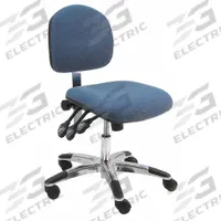 BENCHPRO Office Chair: Lincoln, Blue, Fabric Material, 13 1/2 in Back Ht, 19 in Seat Wd (MPN LAS-F-TLC-WW-BLUE). Key specifications — attr995518: Lincoln; attr982877: Chrome; attr982913: Yes; attr982865: Blue; attr982870: BENCHPRO; attr982901: Blue.