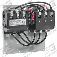SIEMENS NEMA Magnetic Contactor: Reversing, 3 Poles, NEMA Size 2, 45 A, 208V AC (MPN 43FP32AD). Key specifications — Brand: SIEMENS.