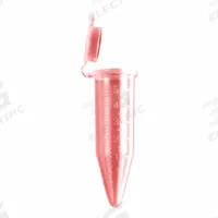 APPROVED VENDOR Centrifuge Tube: Centrifuge Tube, Polypropylene, 5 mL Capacity - mL, Conical, Red (MPN C2500-R). Key specifications — Brand: APPROVED VENDOR; Graduated: Yes; Closure Color: Red; Includes: Attached Cap; Includes Closure: Yes; Body Color: Red; Bottom Shape: Conical; Body Material: Polypropylene.
