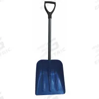 APPROVED VENDOR Snow Shovel: Plastic, 4 1/2 in Blade Lg, 10 3/4 in Blade Wd, 2.5 mm Gauge (MPN 38ZF78). Key specifications — Brand: APPROVED VENDOR; Handle Grip: D Grip.