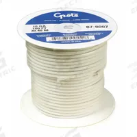 GROTE Automotive Wire: GXL, 100 ft, 1 Conductor, 14 AWG, White, 60 V Volt (MPN 87-7207). Key specifications — Brand: GROTE.