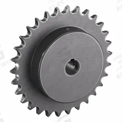 TSUBAKI Single Strand Sprocket: 40, For 1/2 in Chain Pitch, 5/8 in Bore Dia, 30 Teeth, Steel (MPN 40B30F-5/8). Key specifications — Brand: TSUBAKI.