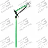 3M DBI-SALA Upper Davit Mast: Davit Base, Green/Silver, 900 lb Tensile Strength, Powder Coated (MPN 8518387). Key specifications — Brand: 3M DBI-SALA; Color: Silver; Confined Space Component: Upper Arm Mast; Compatible Component: Davit Base; Material: Aluminum; For Use With: Winch; Finish: Powder Coated.