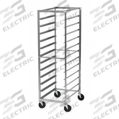LAKESIDE Pan and Tray Rack: 12 Slots, 5 in Betw Shelves, 400 lb Capac, 21 in Wd - Standard-Duty End-Loading Sheet Pan Racks