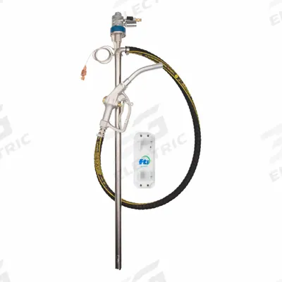 FINISH THOMPSON Air Drum Pump Kit: 15 gpm Max. Flow Rate, 300 cps Max. Viscosity - Low Viscosity Centrifugal Drum Pumps