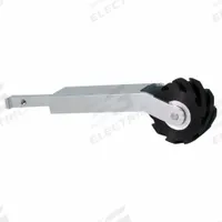 DYNABRADE Contact Arm: 31/32 in Belt Wd, 24 1/32 in Belt Lg, Dynafile III Series, 1 in Wheel Dia (MPN 15375). Key specifications — attr1320326: 15300; attr1320321: Serrated; attr1320325: 15375; attr1320329: DYNABRADE; attr1320328: No.