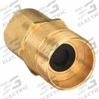 AEROQUIP Hydraulic Quick Connect Hose Coupling: 1 in Coupling Size, Brass, 151 lpm Max. Flow Rate (MPN 5100-S2-16B). Key specifications — attr296404: Brass; attr296407: 1"-11-1/2; attr303787: AEROQUIP.