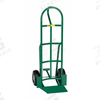 APPROVED VENDOR General Purpose Hand Truck: 800 lb, Single-Loop Handle, Green, Steel, Pneumatic (MPN TF-364-10P). Key specifications — Brand: APPROVED VENDOR; Color: Green.