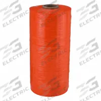 APPROVED VENDOR Stretch Wrap Film: 80 ga Gauge, 20 in Overall Wd, 6,000 ft Overall Lg, Orange (MPN PMROT2080GR). Key specifications — Color: Orange; Brand: APPROVED VENDOR; Stretch Wrap Application: Machine.