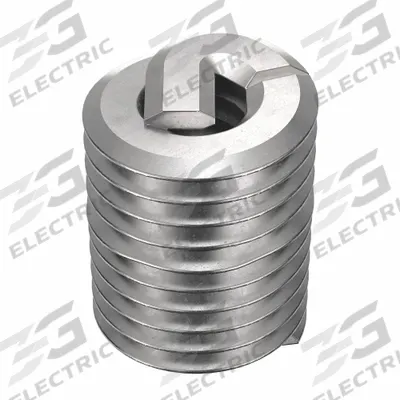 HELI-COIL Helical Insert: Tanged Tang Style, Screw-Locking, M2.5-0.45 Thread Size - Screw-Locking Tanged Helical Inserts