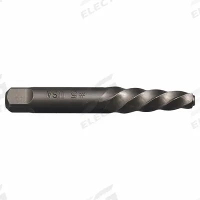 CLEVELAND Screw Extractor: Spiral Flute, Size #6 - Spiral-Flute Extractors