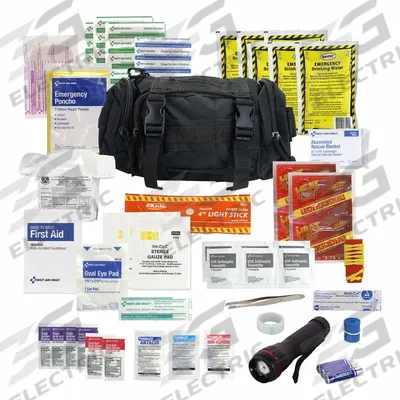 CAMILLUS Survival Kit: 73 Components, Handbag - Emergency Survival Kits