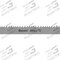 STARRETT Band Saw Blade: Carbide, Advanz(TM) TS, 43 ft 8 in, Variable Cutting Edge, 1.4/2, Carbide (MPN 92563-37). Key specifications — attr1211722: 43 ft 8 in; attr1099499: 1.4/2.