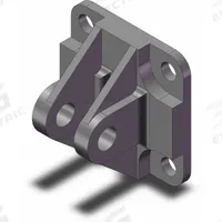 SMC Mounting Bracket: Clevis, Fits 40 mm Bore Dia, CA2-D04. Key specifications — attr947461: CA2-D04; attr991689: Mounting Bracket; attr947484: SMC.