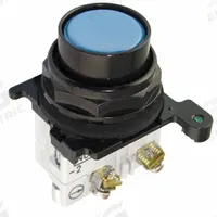 EATON Flush Push Button Operator: Non-Illuminated, Flush Profile, Metallic, 30 mm, 1NO (MPN E34PB6-53X). Key specifications — Brand: EATON; Action: Momentary; Series: E34; Push Button Material Type: Metallic.