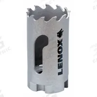 LENOX Hole Saw: 1 1/4 in Saw Dia., 3 Teeth per Inch, 1 7/8 in Max. Cutting Dp, 5/8"-18 Thread Size (MPN LXAH3114). Key specifications — attr1098070: 3; attr1098087: LENOX; attr1098073: 5/8"-18.