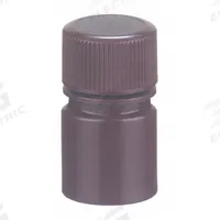 APPROVED VENDOR Laboratory Bottle: HDPE, 8 mL, 8 mL, Amber, 20-410 mm Screw Closure Size, Unlined (MPN 209123). Key specifications — Body Color: Amber; Closure Attached: Attached; Brand: APPROVED VENDOR; Pre-Cleaned: None; Closure Included: Yes.