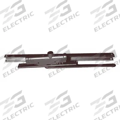 LCN Door Closer: Concealed Mounting Type, Grade 2 - Medium Duty, Bronze, 8 3/4 in Lg - Concealed-Mount Door Closers