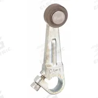 TELEMECANIQUE SENSORS Limit Switch Lever Arm: Roller Lever, Fixed, 2 in Arm/Operator Lg - Max (MPN 9007CA1). Key specifications — Brand: TELEMECANIQUE SENSORS; Compatible with Series: 9007C; Roller Position: Outside Offset; Actuator Style: Rotary Lever Roller.