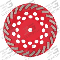 MILWAUKEE Diamond Cup Wheel: Turbo, 7" Dia, 5/8"-11 Arbor, 24 Segment, Diamond Max (MPN 49-93-7796). Key specifications — Series: Diamond Max™; Brand: MILWAUKEE.