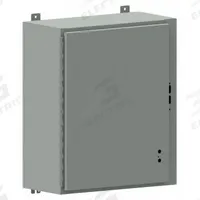 WIEGMANN Disconnect Enclosure: NEMA 12/13, Powder-Coated Steel, 30 in x 25 in x 10 in, Handle (MPN SDN12302510). Key specifications — Brand: WIEGMANN; Closure Method: Handle.