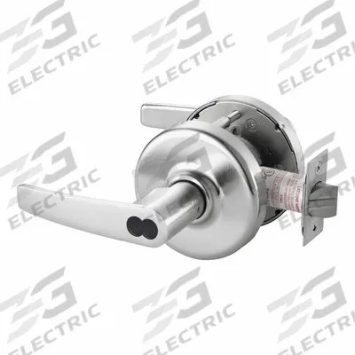 CORBIN Door Lockset: Classroom Lever Locksets, Chrome, ADA Compliant