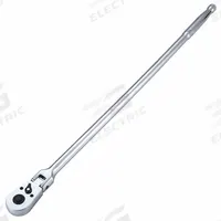 WESTWARD Hand Ratchet: Pear, Reversible, 25 in Overall Lg, Chrome, 5° Min Arc Swing (MPN 440G16). Key specifications — attr1205598: Reversible; attr1205605: Quick-Release Included; attr1205626: Chrome; attr1205607: Pear; attr1205624: WESTWARD.