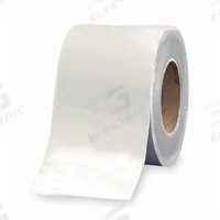Roof Repair Tape: 4 in W, 25 ft L, 65 mil Thick, White, For All Materials Except Silicone (MPN RSPW-4-25R). Key specifications — UV Protected Material: Yes; Color: White; Brand: ETERNABOND; Compatible Surface Material: All Materials Except Silicone; Material: MicroSealing Technology.