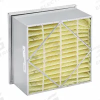 GRAINGER Rigid Cell Air Filter: 24 in x 24 in x 12 in, Fiberglass, Single Header, MERV 9 (MPN 2GHW5). Key specifications — Brand: GRAINGER; Gasket Location: None; Frame or Header Material: Galvanized Steel; Media Material: Fiberglass.