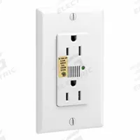 LEVITON Plugs and Receptacles: Duplex, 5-15, White, 125V AC, 15 A, 2 Pole / 3 Wire (MPN 7280-W)