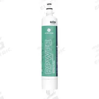 ELECTROLUX Quick-Connect Water Filter: 0.5 gpm, 9 3/4 in Overall Ht (MPN RPWFE). Key specifications — Filter Media: Carbon; Brand: ELECTROLUX; Reduces: Bisphenol A.