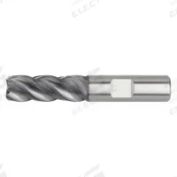 WIDIA HANITA Corner Radius End Mill: Carbide, AlTiN Coated, 4 Flute, 5/16" Mill Dia, 1-1/4" LOC (MPN 4V1508003BT)