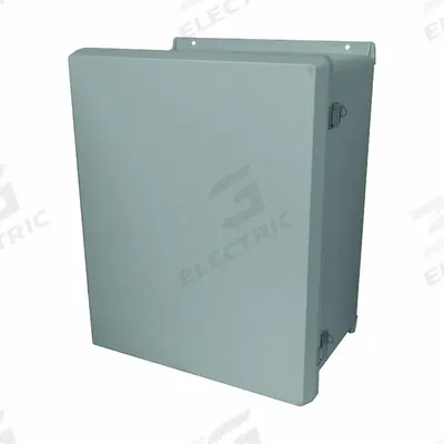 NVENT HOFFMAN Enclosure: Fiberglass Reinforced Polyester, 13 in x 11 in x 6 in, NEMA 3RX - Nonmetallic Enclosures