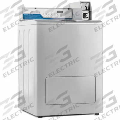 ENCORE PRO Coin Operated Top Load Washer: Stainless Steel, 2.9 cu ft Capacity - Top Load Vended Washing Machines