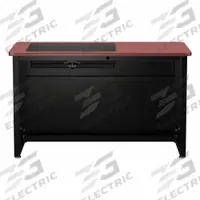 VERSADESK Computer Desk: Wood, Cherry, 0 Drawers, 48 in Overall Wd, 31 in Overall Ht, Black Frame (MPN DV4824-BC). Key specifications — Desktop Material: Wood; Includes Modesty Panel: Yes; Kit Product Type: Computer Desk; Desktop Color: Cherry; Brand: VERSADESK; Frame Color: Black; Frame Material: Steel; Product Type: Computer Desk.
