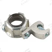 RACO Grounding Bushing: Iron, Zinc Plated, 1 in Trade Size, 31/32 in Overall Lg, Insulated (MPN 1214). Key specifications — Insulated: Yes; Brand: RACO.
