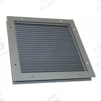 Door Louver: Gray Primer, Steel, 8 1/2 in H x 12 1/2 in W Rough Opening (MPN 6WRH8). Key specifications — Brand: DAYTON.