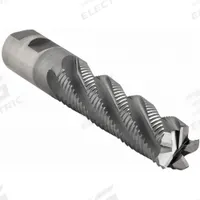 CLEVELAND Roughing End Mill: Cobalt, TiCN Coated, 5 Flute, Coarse Pitch, 1" Mill Dia, 4" LOC (MPN C31308)