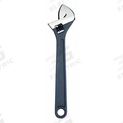 WESTWARD Adjustable Wrench: Alloy Steel, Black Phosphate, 18 in Overall Lg - General Purpose Adjustable Wrenches