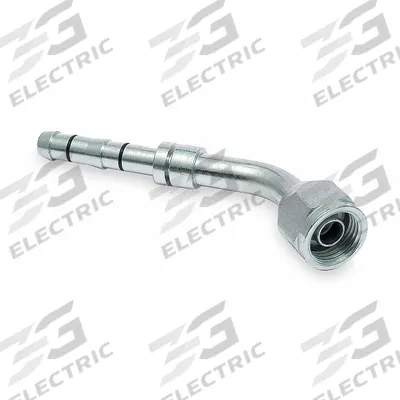 AEROQUIP O-Ring Hose Fitting: 45° Elbow O-Ring Fitting, 6 Dash Size - E-Clip Hose Fittings