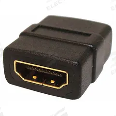 MONOPRICE HDMI Adapter: (1) HDMI Female x (1) HDMI Female Adapter, Black (MPN 2781). Key specifications — Product Type: Audio/Video Adapter; Manufacturer Part Number: 2781; Brand: MONOPRICE; End 1 Connection Type: HDMI Female; End 2 Connection Type: HDMI Female.