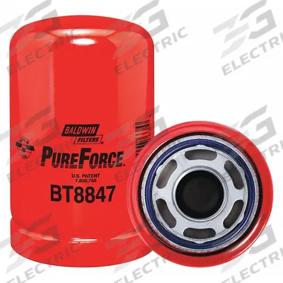 BALDWIN FILTERS Hydraulic Filter: Hydraulic Fluid, 1 3/8"-12 Thread Size, Spin-On, Cellulose - Spin-On Hydraulic Filters