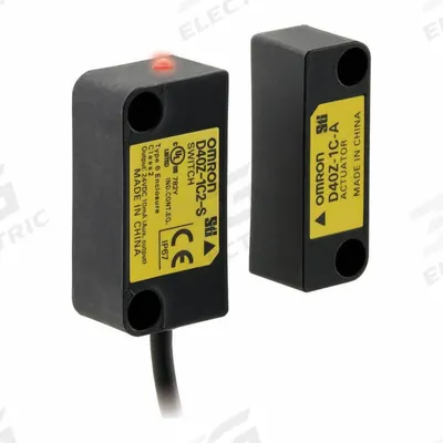 OMRON Door Switch: 0.67 in x 0.63 in (MPN D40Z-1C5) - Actuators for Transponder Safety Switches